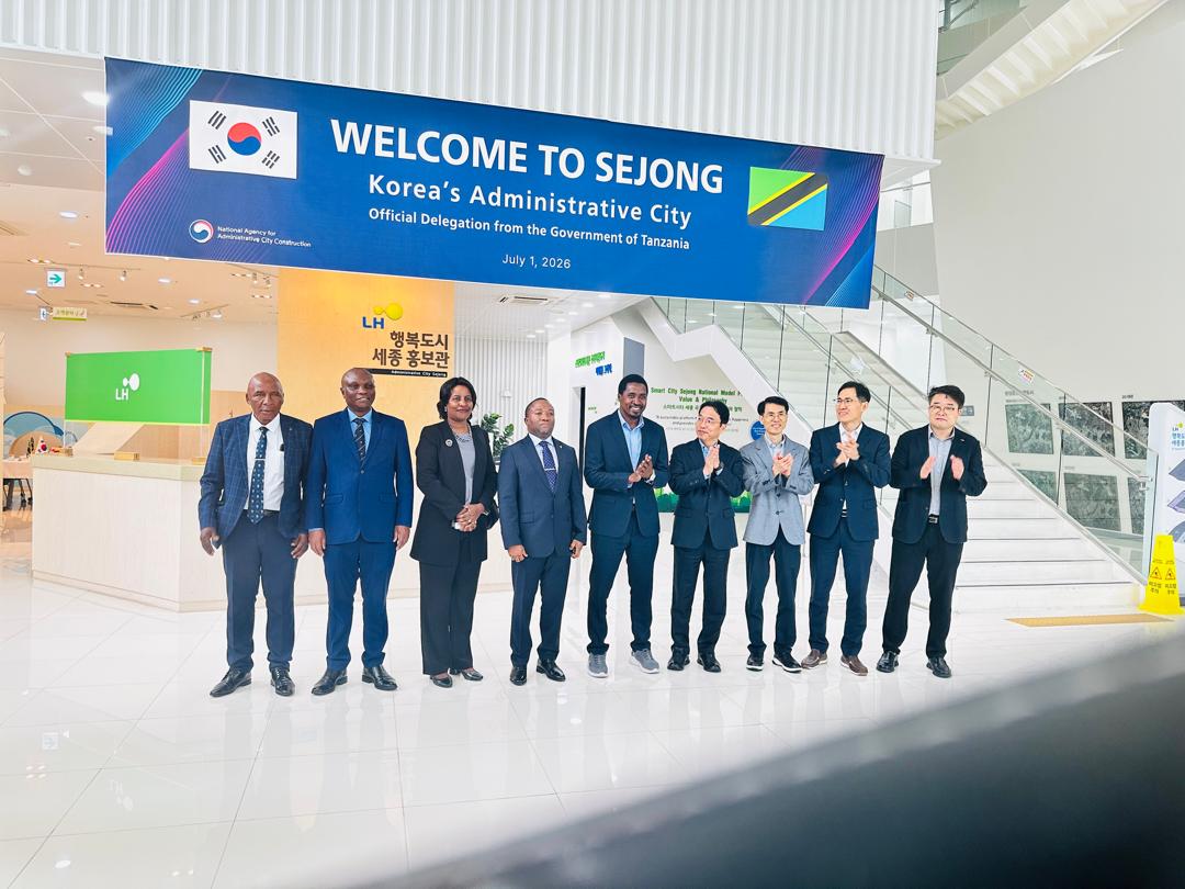 DODOMA YAJIFUNZA UZOEFU WA UJENZI WA MJI MAHIRI WA SEJONG NCHINI KOREA