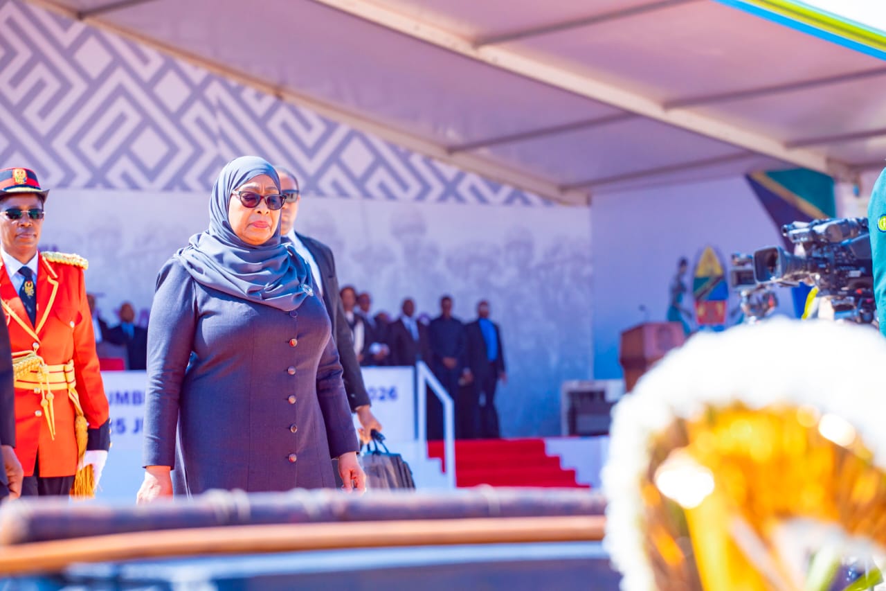 RAIS DKT. SAMIA AONGOZA MAADHIMISHO YA SIKU YA KUMBUKUMBU YA MASHUJAA KITAIFA
